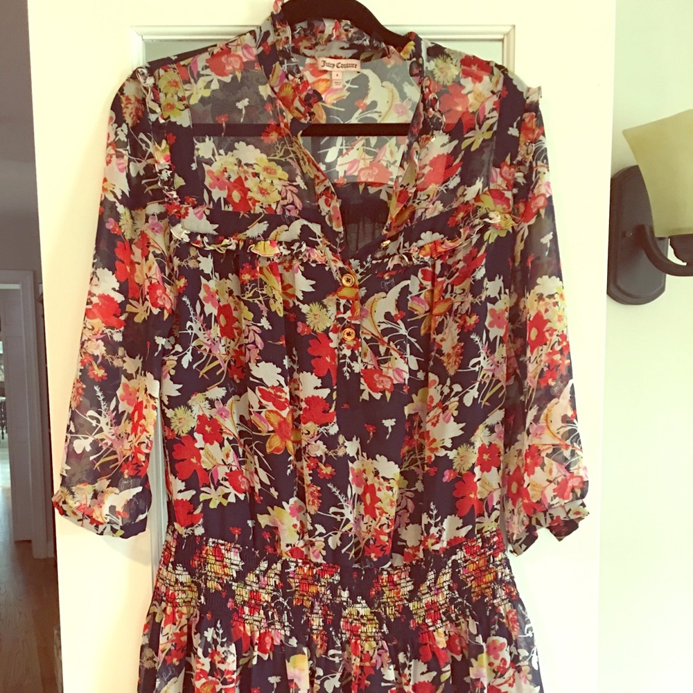 Juicy couture drop waist dress